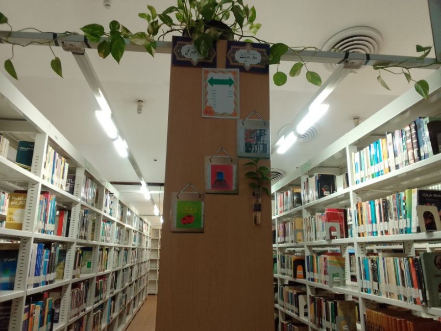 سرشناسه قفسه های کتابخانه